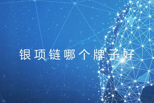 银项链哪个牌子好