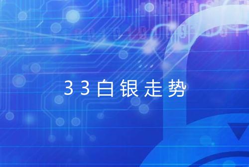 33白银走势