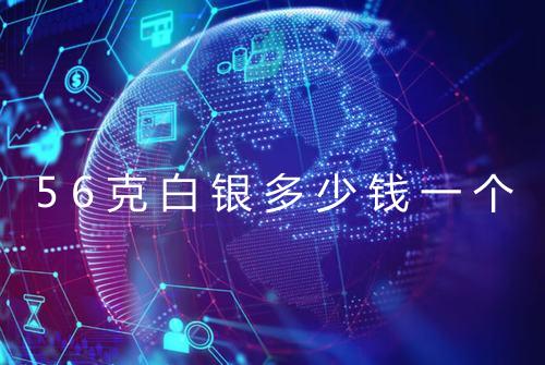 56克白银多少钱一个