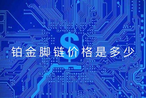 铂金脚链价格是多少