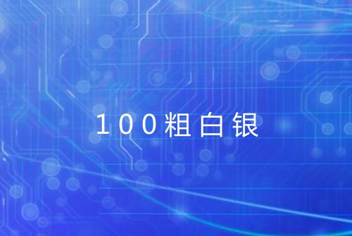 100粗白银