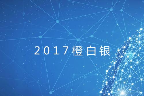 2017橙白银