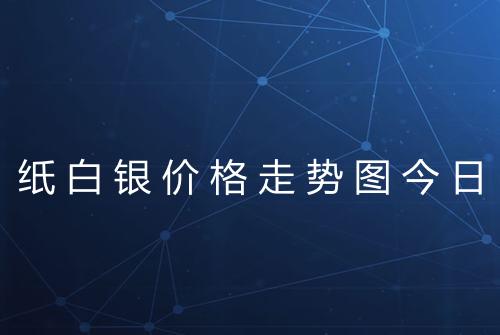 纸白银价格走势图今日
