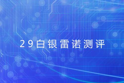 29白银雷诺测评