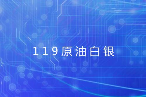 119原油白银