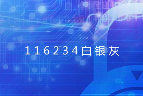 116234白银灰