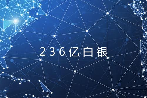 236亿白银