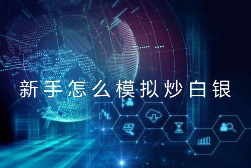 新手怎么模拟炒白银