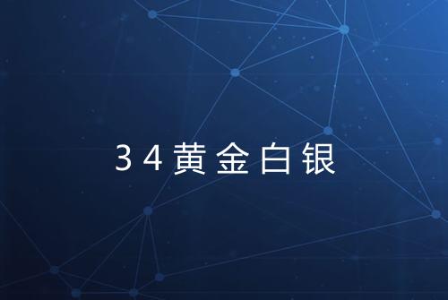 34黄金白银