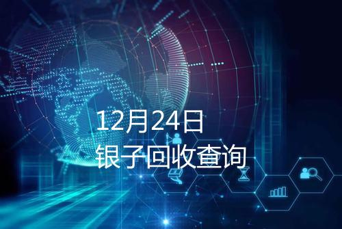12月24日银子回收查询