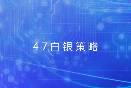 47白银策略