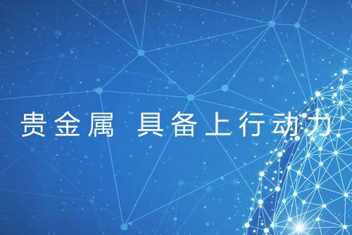 贵金属 具备上行动力