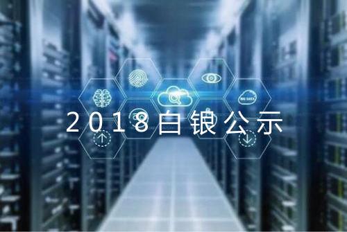 2018白银公示
