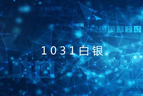 1031白银