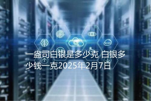一盎司白银是多少克 白银多少钱一克2025年2月7日