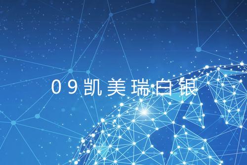 09凯美瑞白银