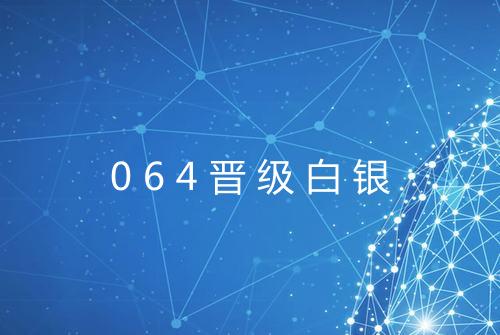 064晋级白银