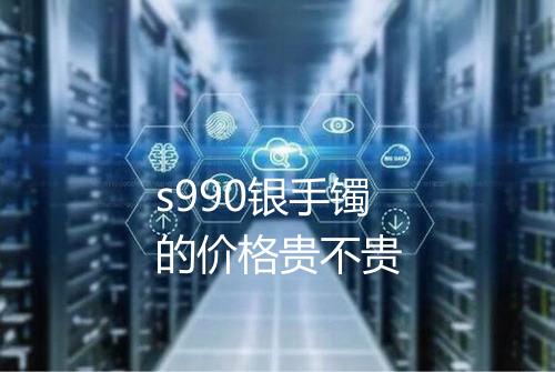 s990银手镯的价格贵不贵