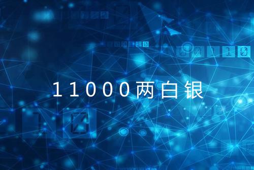11000两白银