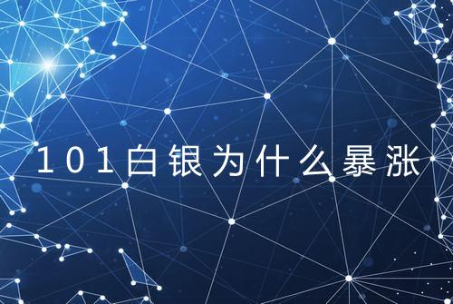 101白银为什么暴涨