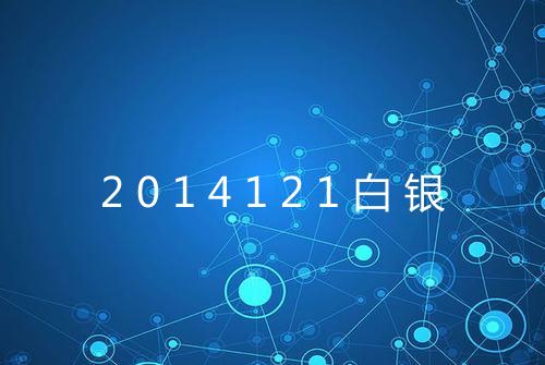 2014121白银