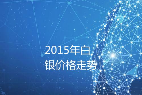 2015年白银价格走势