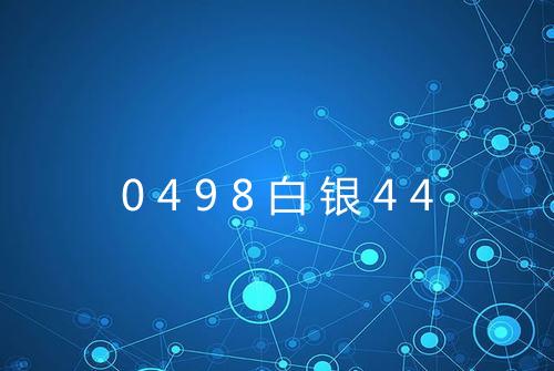 0498白银44