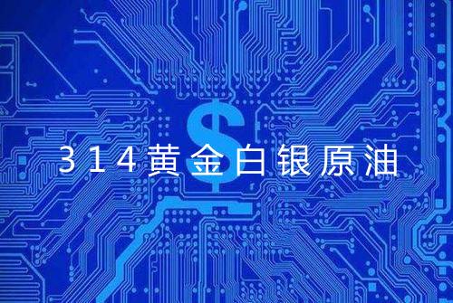 314黄金白银原油
