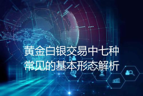 黄金白银交易中七种常见的基本形态解析