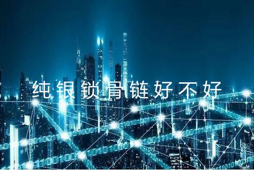 纯银锁骨链好不好