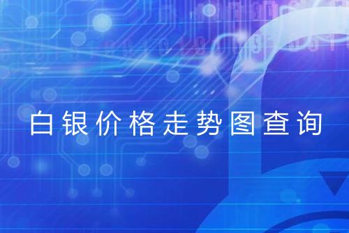 白银价格走势图查询