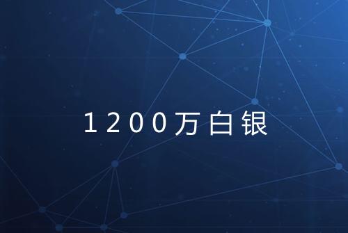 1200万白银