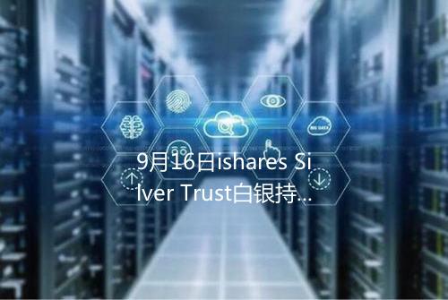 9月16日ishares Silver Trust白银持有量1693971吨