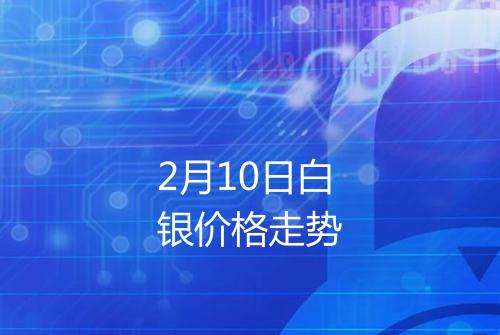 2月10日白银价格走势