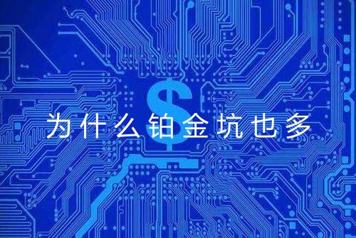 为什么铂金坑也多
