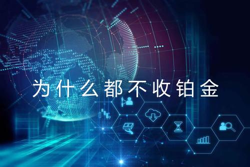 为什么都不收铂金