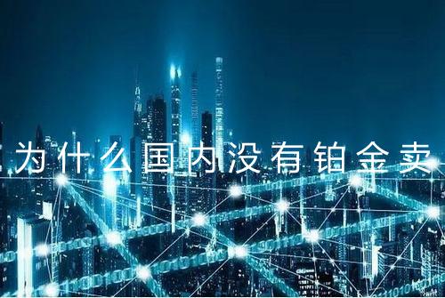 为什么国内没有铂金卖