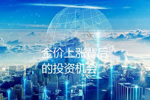 金价上涨背后的投资机会