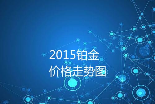 2015铂金价格走势图