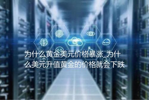 为什么黄金美元价格暴涨_为什么美元升值黄金的价格就会下跌