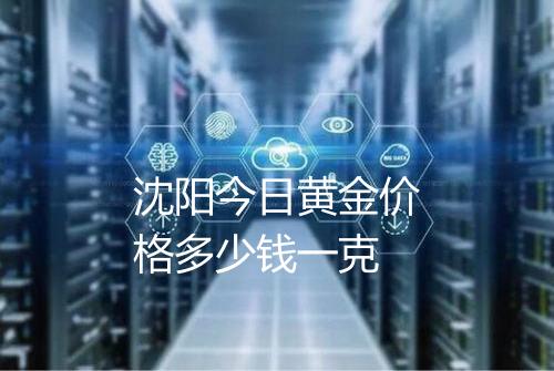 沈阳今日黄金价格多少钱一克