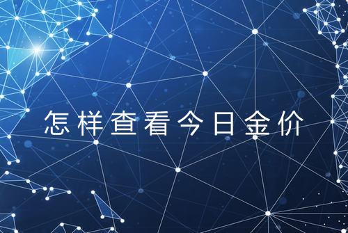 怎样查看今日金价