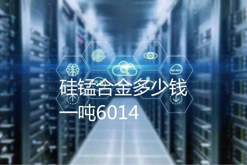 硅锰合金多少钱一吨6014