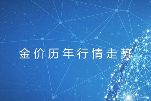 金价历年行情走势