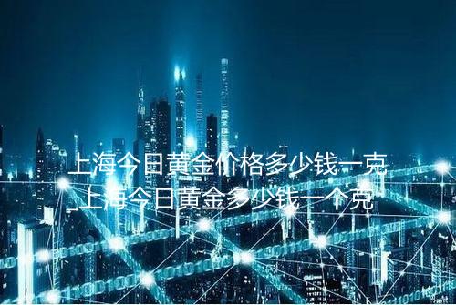 上海今日黄金价格多少钱一克_上海今日黄金多少钱一个克