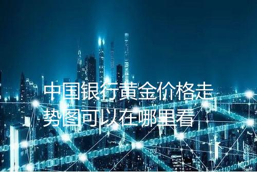 中国银行黄金价格走势图可以在哪里看