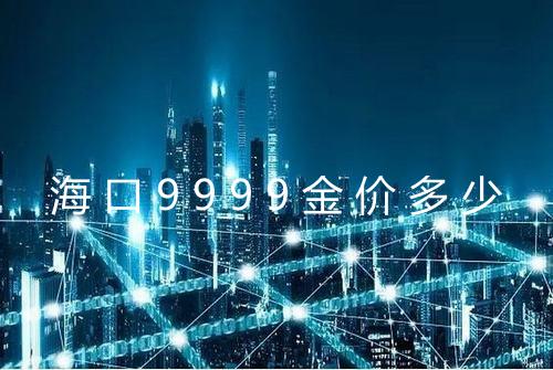 海口9999金价多少