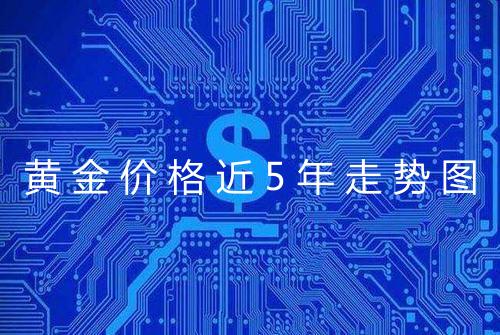 黄金价格近5年走势图