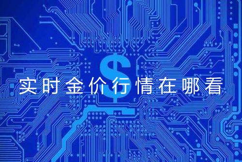 实时金价行情在哪看