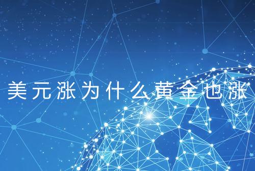 美元涨为什么黄金也涨